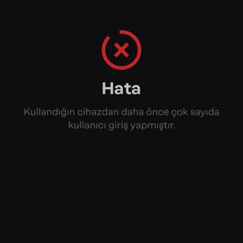 Papara Kullandığın Cihazdan Daha Önce Çok Sayıda Kullanıcı Giriş Yapmıştır