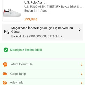 FLO Ayakkabı Garantiye Alınması İçin Talepte Bulunuyorum.