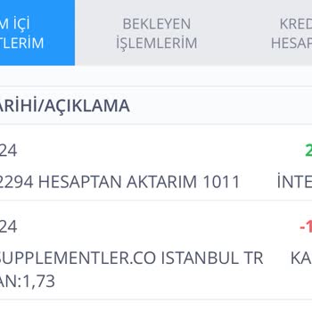 Supplementler Iyzico Suuplementler.co İstanbul TR Kartımdan İşlem Yapmıştır