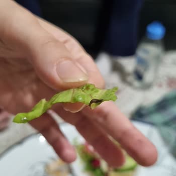 Duruşehir Pide Kalkanca Salatadan Solucan Çıktı