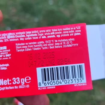 Ülker Napoliten Çikolata Eksik Adet