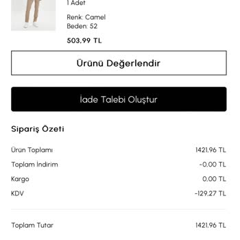 Altınyıldız Mağazada Değişim Yalanı
