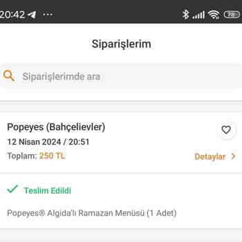 Popeyes Trendyol Para İadesi Yapmıyor