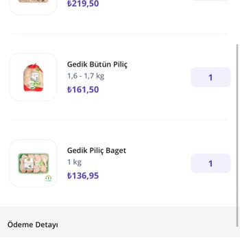 Getir'in Bayat/bozuk Ürün Göndermesi