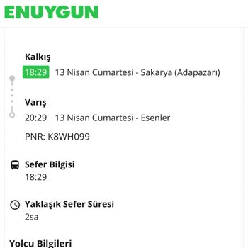 Enuygun Ve Niğde Aydoğan Turizm Mağduriyeti...