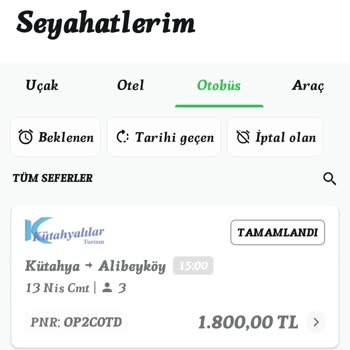 Kütahyalılar Turizm Yolcuyu Gerekçe Sunmadan Araçtan İndiren Firma