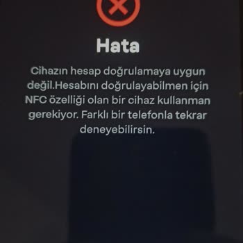 Papara Hesap Doğrulaması İçin NFC Gerekiyor