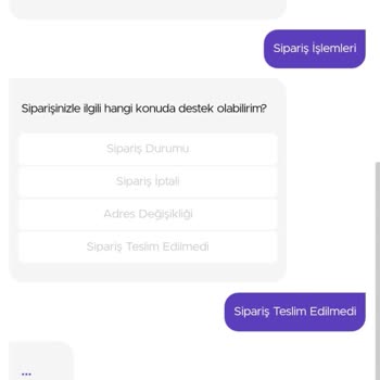 Getir Yemek Siparişimi Teslim Etmedi
