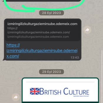 İngiliz Kültür Yabancı Dil Kursları İzmir Gaziemir Şubesi 7 Aydır Hakkım Olan İadeyi Vermiyor. Kanıtlı!