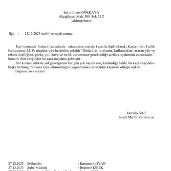 Bursa Büyükşehir Belediyesi BUSKİ Yağmur Mazgalı Hatası