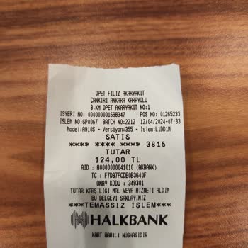 Opet Şubesi Haksız Kazanç