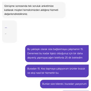 Getir Müşteri Hizmetleri Görevini Yerine Getiremiyor!