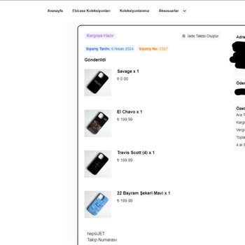 Ebi Case Ebicase Ödemeyi Almasına Rağmen Ürünlerimi Göndermiyor