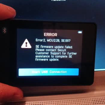 Secux W20 MCU228 Se S97 Hatası