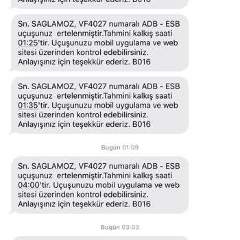AJet (Anadolu Jet) 12 Saat Rötar 15 Saat Bekletme