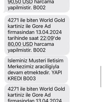 Yapı Kredi Bankası Kredi Kartından USD-Euro Çekimi