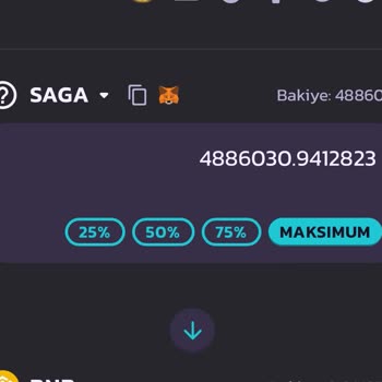 Pancakeswap Saga Coin Satışı