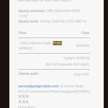 PUBG Hesap Çalındı Müşteri Temsilcisi Yok Kimseyle İrtibat Kuramıyoruz