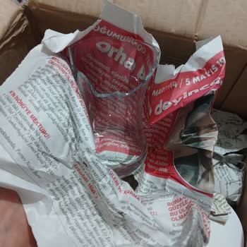 PTT Kargo Kırık Gelen Eşyalar