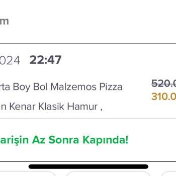 Domino's Pizza Geç Siparişe Verilen Cevap Gel Kendin Al!