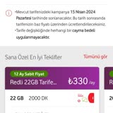 Vodafone Taahhüt Yenileme Dayatması