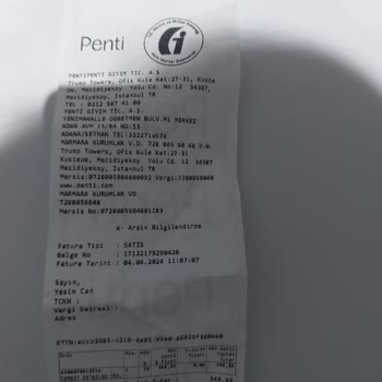 Penti Aldığım Bluzu İade Edemiyorum