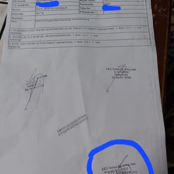 Samsun Eğitim Ve Araştırma Hastanesi Geçersiz Reçete Sorunu