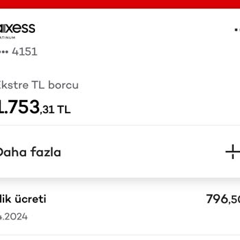 Akbank Axess Üyelik Ücreti