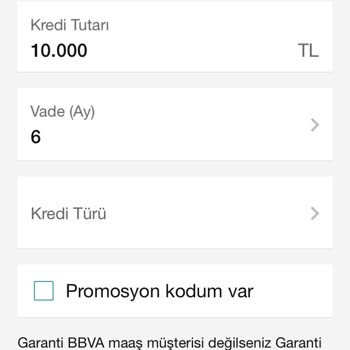 Garanti Bankası'nın Faizsiz 10bin Tl İhtiyaç Kredisi Yalanı