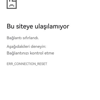 Binance TR Binance.com Bu Siteye Ulaşılmıyor, Bağlantı Sıfırlandı Hatası