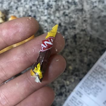 A101 Şubesinden Aldığım Ürünün İçinde Sert Kağıt Parçası Çıktı