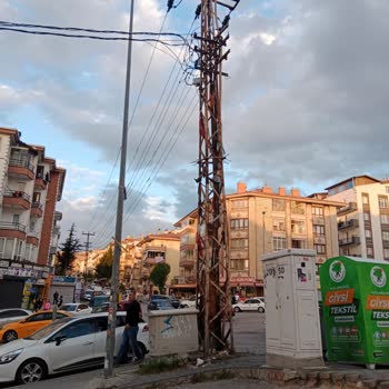 Başkent Elektrik Dağıtım Elektrik Direğinin Kaldırılması