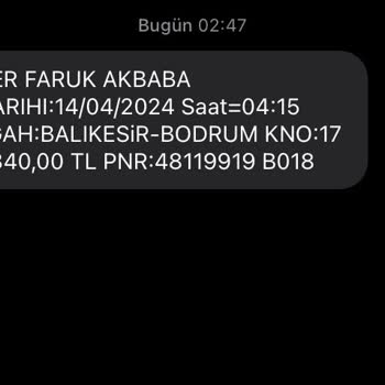 Efe Tur 2 Saat Rötar Yaptı Ve Bilgilendirmedi