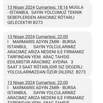 Gold İstanbul Rötarlı Gelen Otobüs
