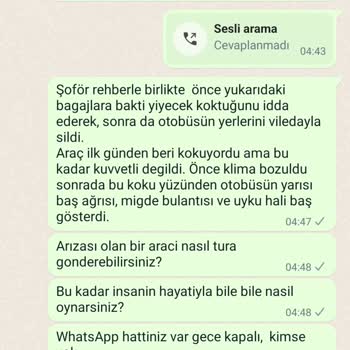 SSC Tur Datca Marmaris Şikayeti