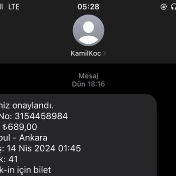 Kamil Koç Geciken Otobüs Ve Yer Sorunu