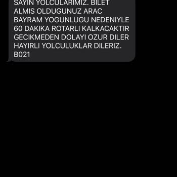Villa Seyahat Otobüs Seferinde Yaşanan Gecikmeler Ve İletişim Sorunu