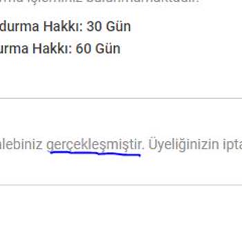 MACfit (İzmir) Macfit Üyeliği İptal Etmeme Rağmen Para Çekiyor.