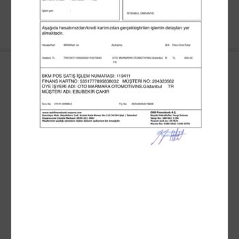 Würth Aracıma Hasar Verdi