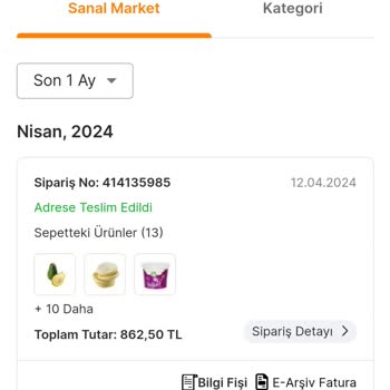 Migros Sanal Market Eksik Ürün Ve İade Sorunu