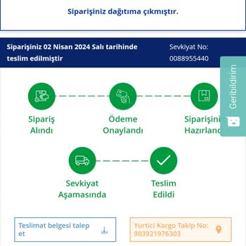 Avansas Yanlış Ürün Gönderimi İade Kabul Etmiyor