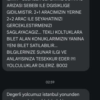 Rota Turizm Sefer Saatlerimiz Değişti