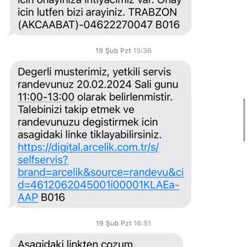 Arçelik Makine Durulamıyor