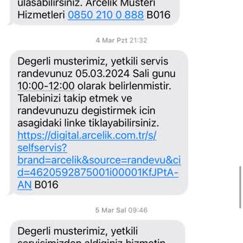 Arçelik Makine Durulamıyor