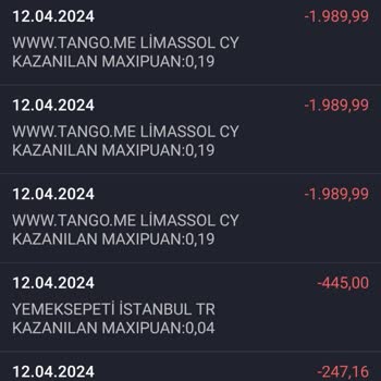 Tango Live Coins İade Fazla Çekim