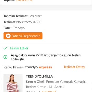 Trendyolmilla Bayramda Müşterisini Mağdur Etti
