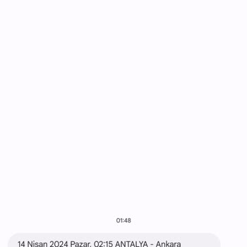 Obilet Sefer Saati Değişikliği Mağduriyeti