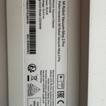 Xiaomi Vacuum Mop 2 Pro Robot Su Haznesi Çatladı