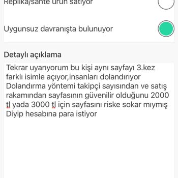 Dolap Güven Sarsıcı Alışveriş Deneyimi