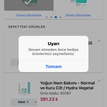 Yves Rocher Doğum Günüm İçin Verilen Kodu Kullanamıyorum